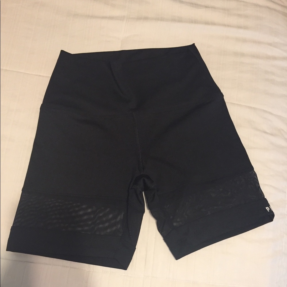 PINK VS Bike Shorts w/ Sheer Band Size Small